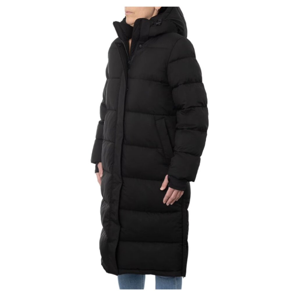 London Fog Women's Ultra Long Puffer Coat - Picture 2 of 6